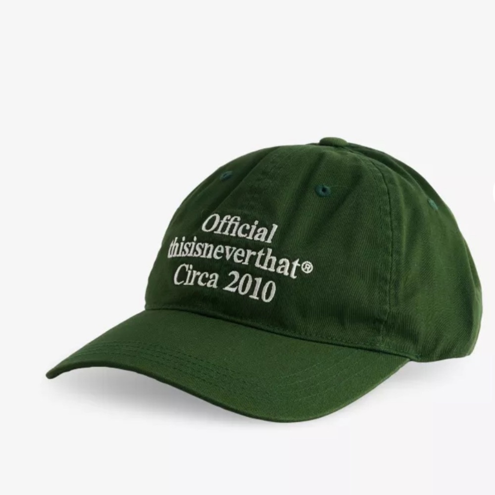 THISISNEVERTHAT
Times Logo Cotton-Blend Baseball Cap